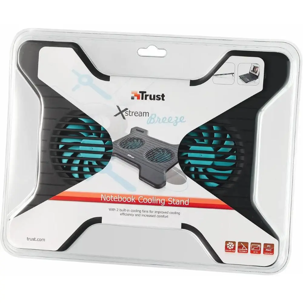 Підставка для ноутбука Trust 16" Xstream Breeze Black (17805) - фото 5