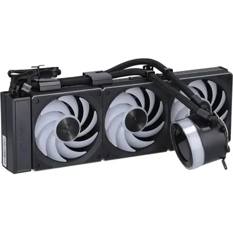 Система рідинного охолодження Lian Li HydroShift II LCD-C 360CL, Black (G89.GHS2LCD36RB.00) - фото 3