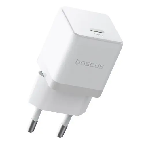 Сітчасте зарядне пристрій Baseus Palm Type-C 20W білий P10111602213-00