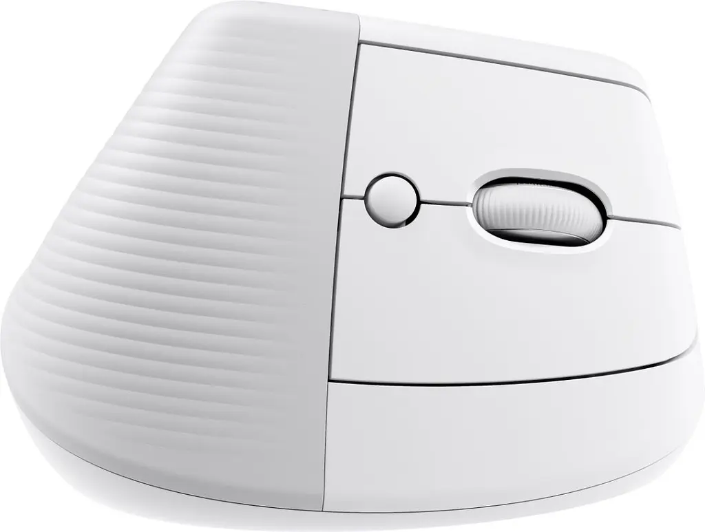 Миша Logitech Lift for Mac Vertical Ergonomic Mouse Off White (910-006477) [92346] - фото 3