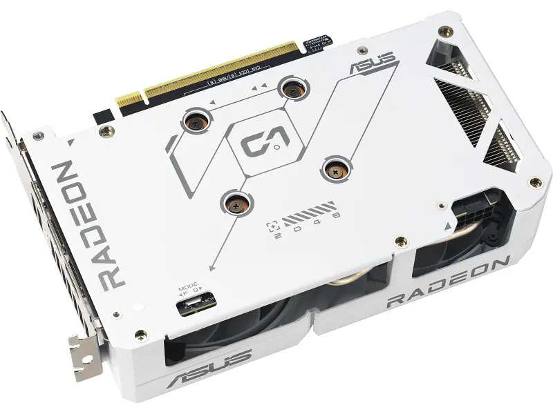 Відеокарта Asus DUAL-RX9060XT-16G-WHITE (90YV0LG3-M0NA00) - фото 3