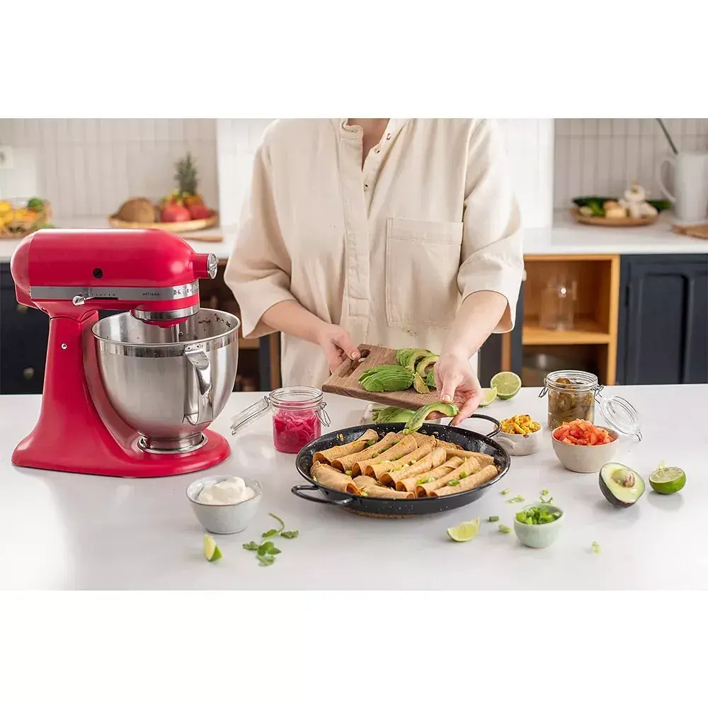 Кухонна машина KitchenAid Artisan 4,8 л 5KSM195PSEHI з відкидним блоком колір гібіскус - фото 3
