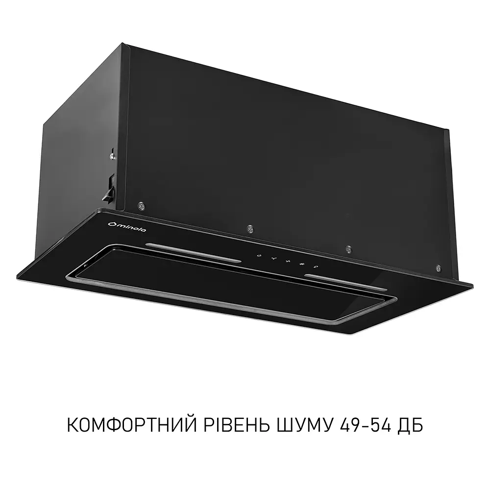 Витяжка повновбудована Minola HBI 6873 BL GLASS 1200 LED Line - фото 6