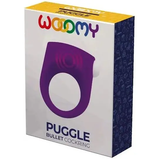 Ерекційне віброкільце Wooomy Puggle - фото 3