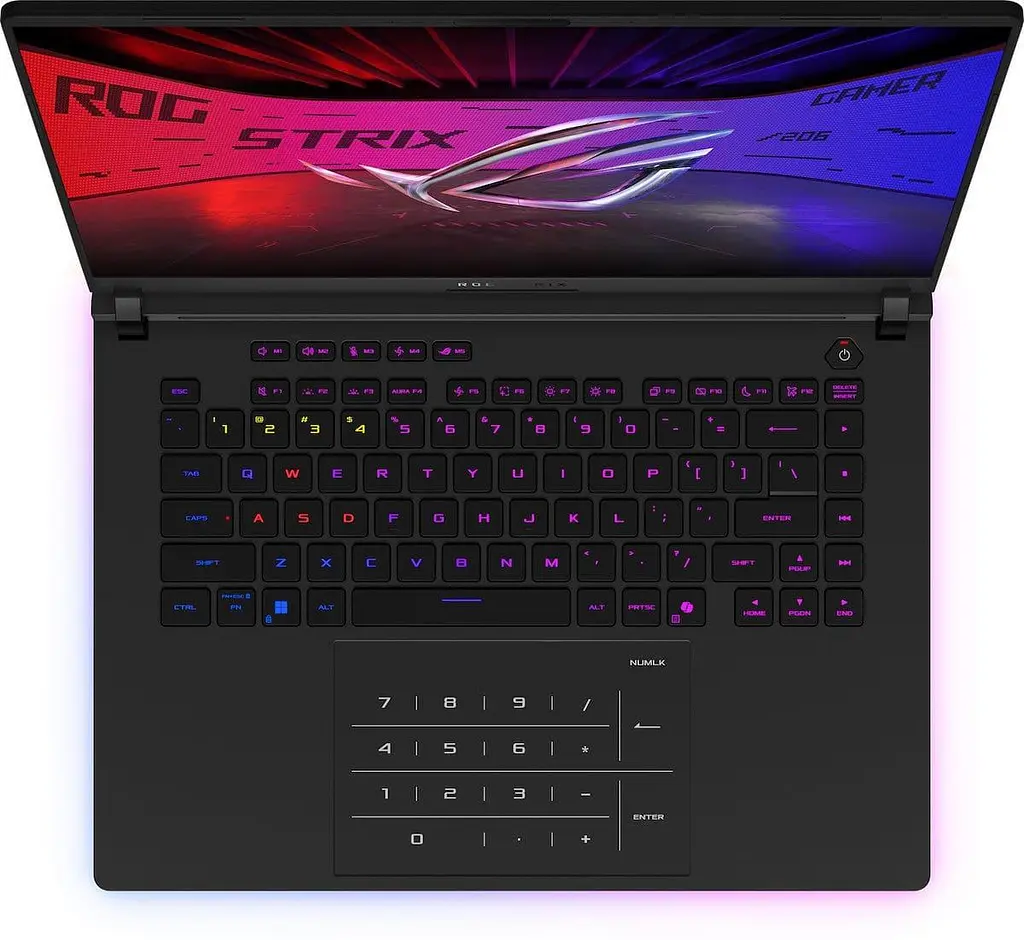Ноутбук ASUS 16 ROG Strix SCAR 16 G635LW 2560x1600 Mini LED/Intel U9-275HX/32GB/2TB/RTX 5080/W11P/Black (G635LW-XS97) - фото 4