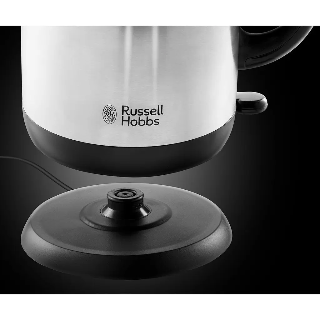 Электрочайник Russell Hobbs Adventure 1.7 л серебристо-черный (23912-70) - фото 3