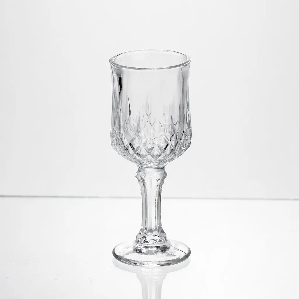 Набір чарок на ніжці Vintage Crystal для міцних напоїв 6 штук 50 мл Yiwu HP-34-75 - фото 4
