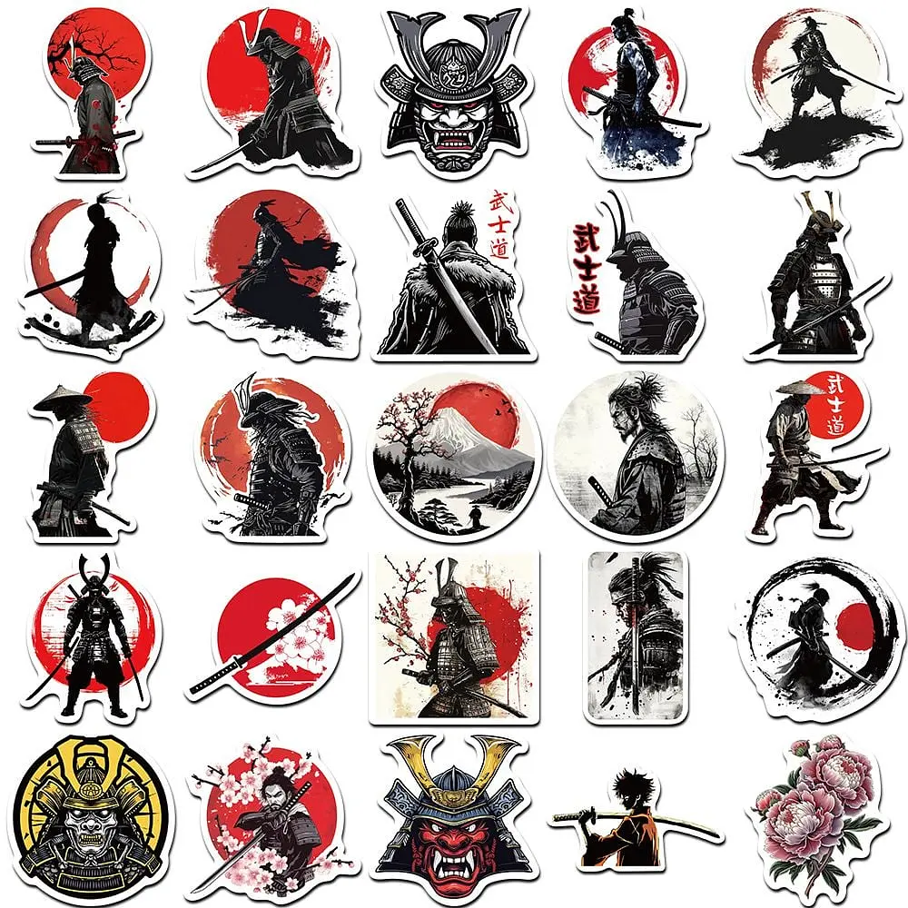 Стікерпак GeekLand Samurai 50 штук - фото 4