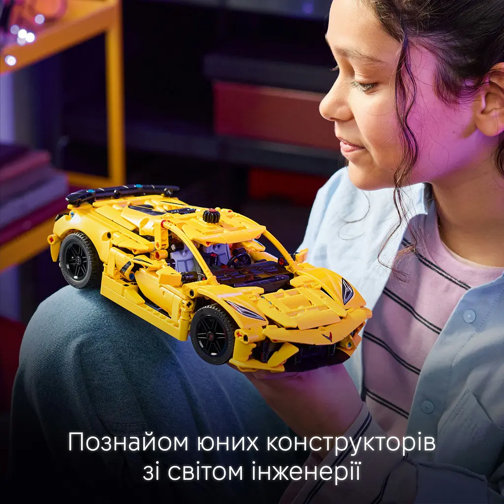 Конструктор LEGO Technic Chevrolet Corvette Stingray 732 деталі (42205) - фото 14