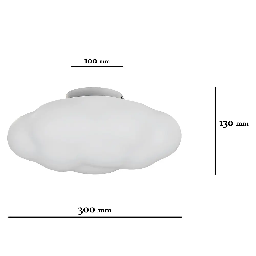 Люстра стельова LED Levistella 781VCL2828(300), 24W, три режими світла, білий плафон, сучасний дизайн - фото 3