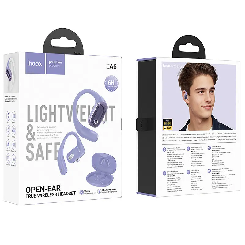 Беспроводные TWS наушники Hoco EA6 Melody - фото 4