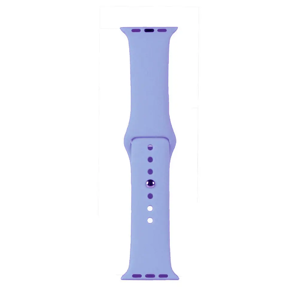 Ремінець Apple Watch Silicone 42/44/45/46/49 мм Lilac L (5) (5) - фото 2