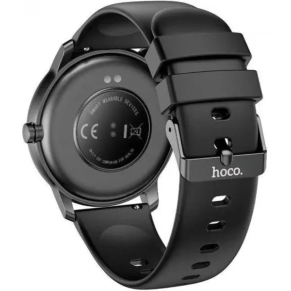 Розумний годинник Smart Watch Hoco Y4 та магнітна зарядка Чорний - фото 4