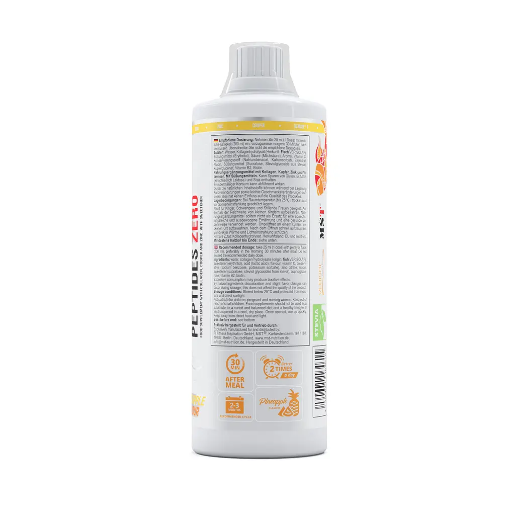 MST® Рідкий Рибний Колаген Verisol® з Біотином 1000 мл - без цукру - фото 3