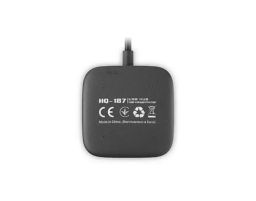 USB-хаб Real-el HQ-187 4 ports - фото 7