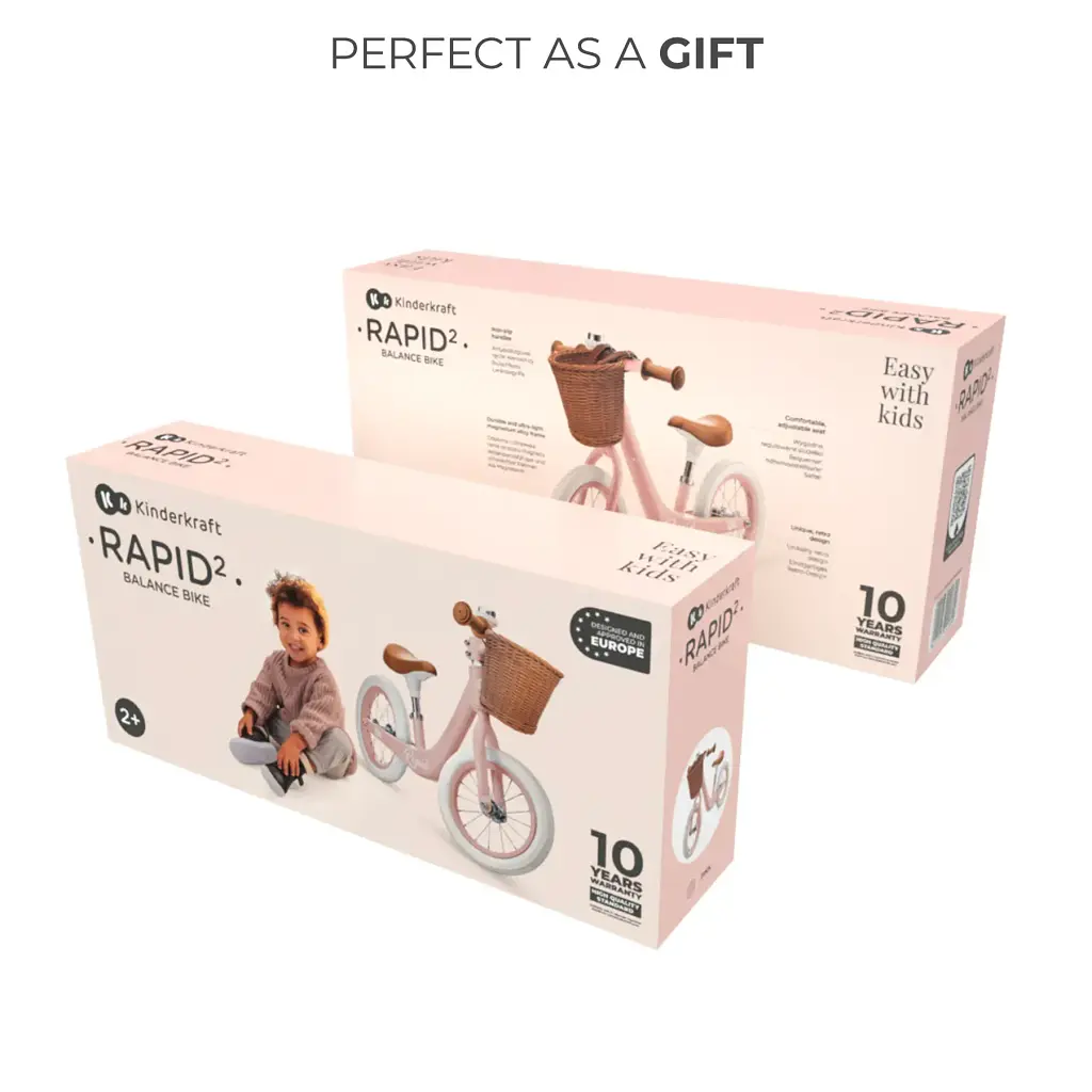 Біговел Kinderkraft Rapid 2 Pink (KRRAPI02PNK0000)  - фото 8