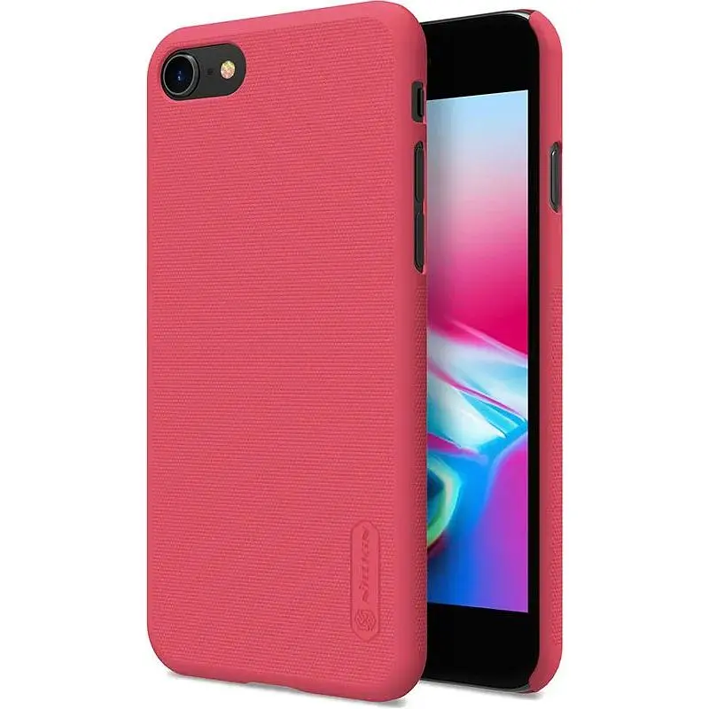 Чохол-накладка Nillkin Super Frosted Shield Case Apple iPhone 7/8/SE 2020 Red - фото 7