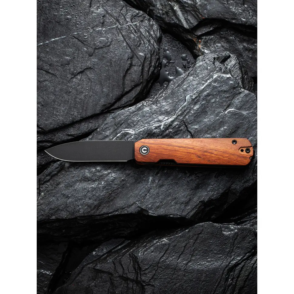 Ніж складаний Civivi Sendy Guibourtia Wood C21004A-2 - фото 19
