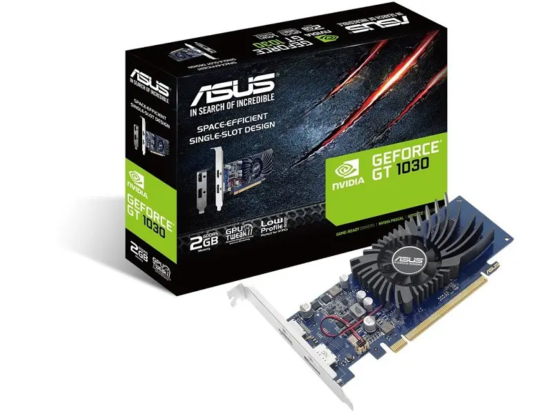 Відеокарта Asus GeForce GT 1030 (GT1030-2G-BRK) - фото 4