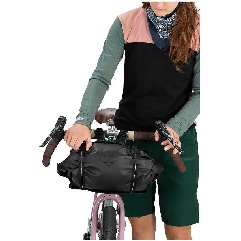 Сумка на кермо велосипедна Osprey Escapist Handlebar Bag Large чорна - фото 5