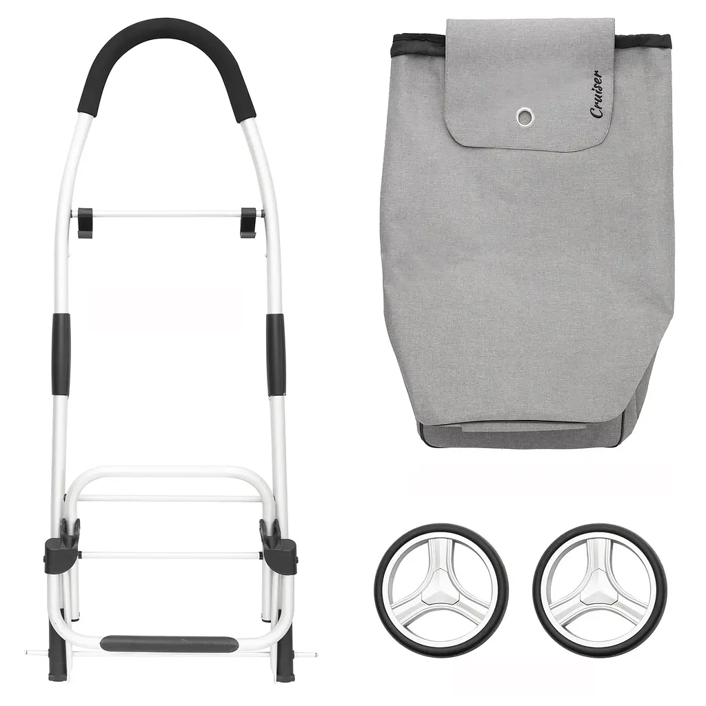 Сумка-візок ShoppingCruiser Foldable 45 Grey (604360) - фото 6