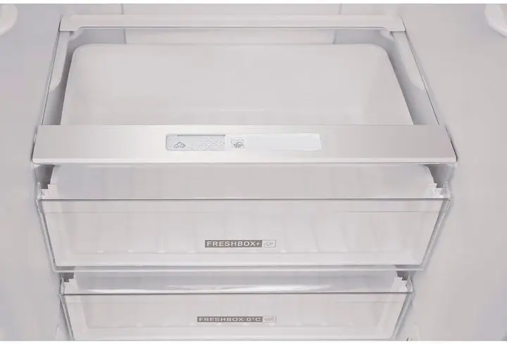 Холодильник з нижньою морозильною камерою Whirlpool W7X81OOX0 2 двері 231 л 104 л A+ NF Дисплей Нержавіюча сталь (W7X81OOX0) - фото 4