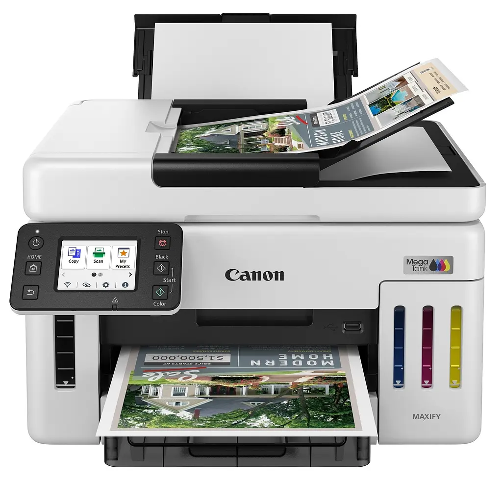 Багатофункційний пристрій А4 кол. Canon Maxify GX6140 з Wi-Fi (6882C009) - фото 8