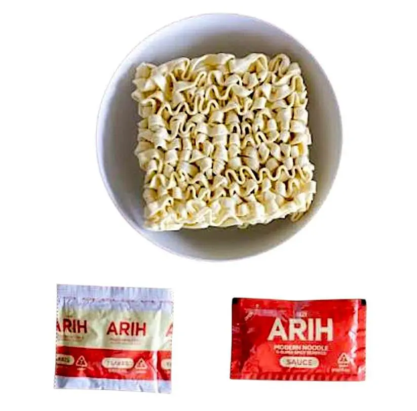 Локшина ARIH Modern Noodles Spicy Seaweed 130г - фото 4