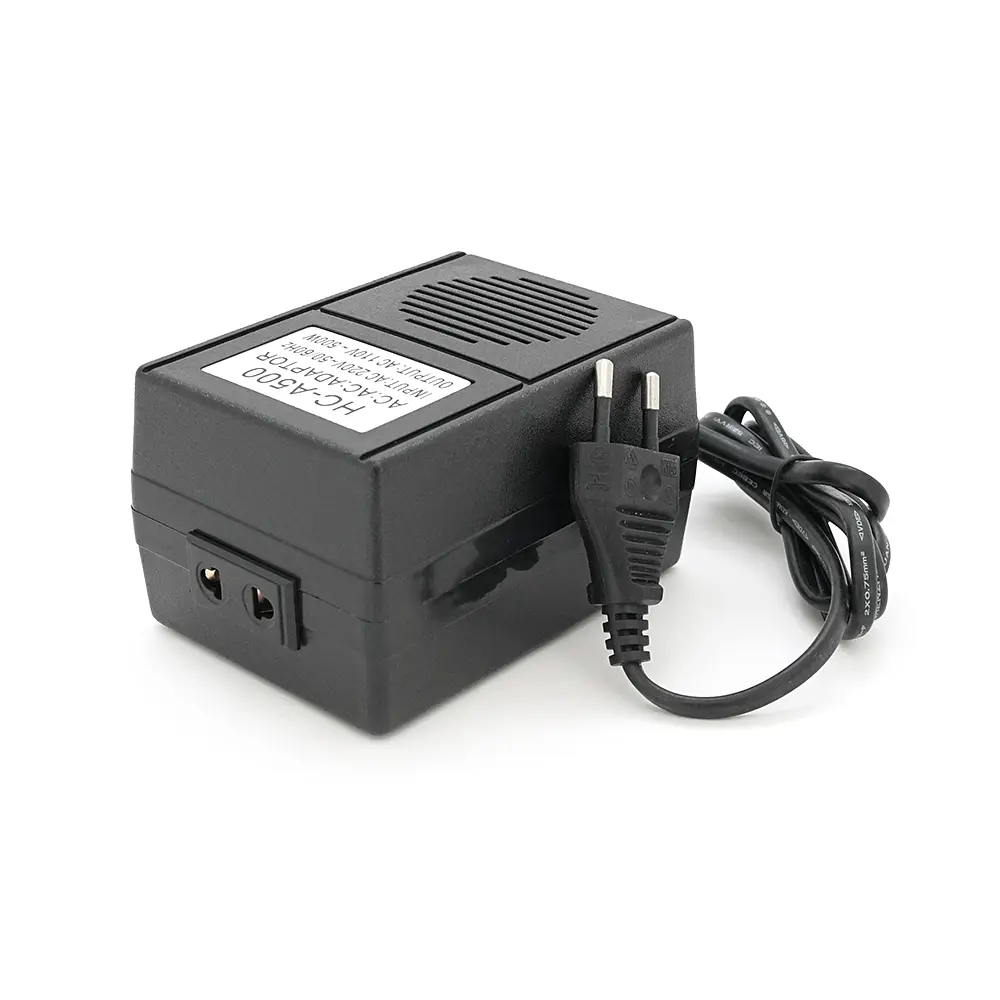 Перетворювач напруги трансформаторний 500W Input 220 V / Output 110V, + універсальна розетка