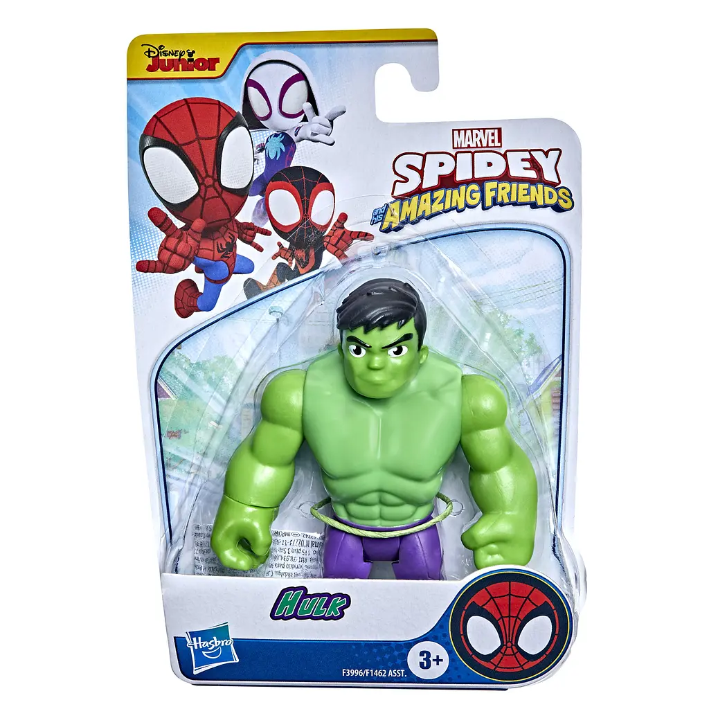 Іграшка-фігурка Hasbro Marvel Spidey and His Amazing Friends Hulk (F1462_F3996) - фото 5