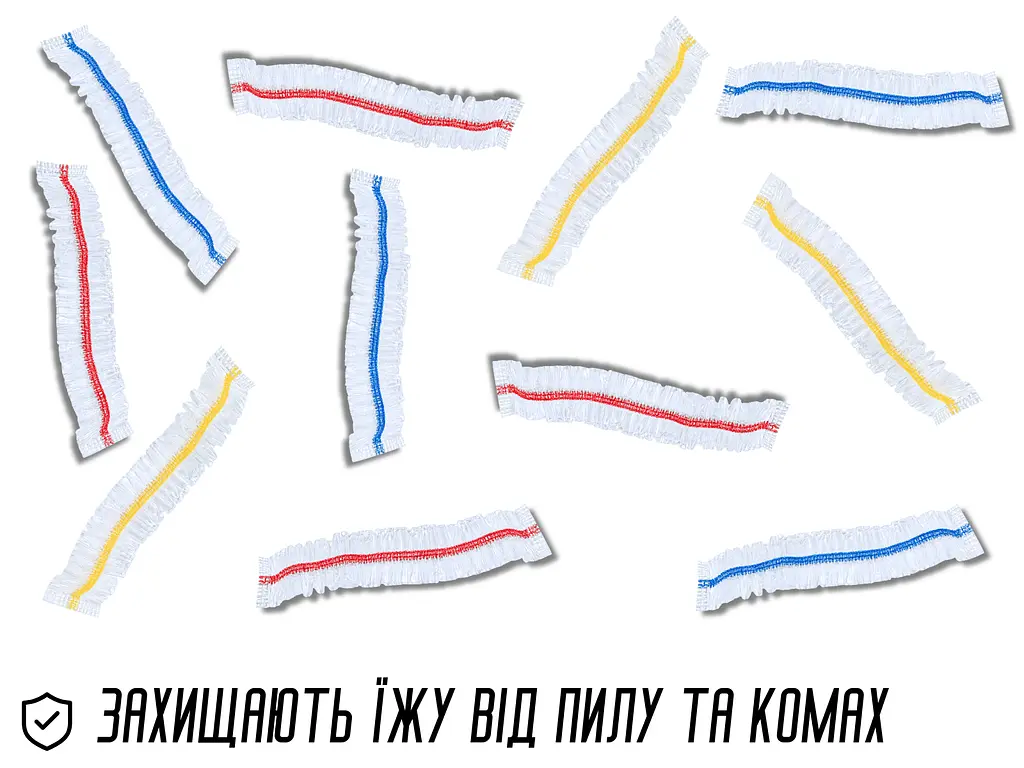 Пакети для зберігання продуктів на гумці, 100 шт. - фото 12