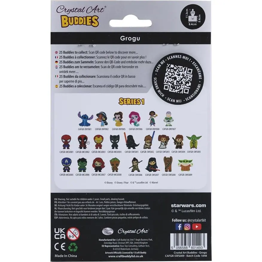 Набір для творчості Crystal Art Ґроґу (CAFGR-SWS009) - фото 7