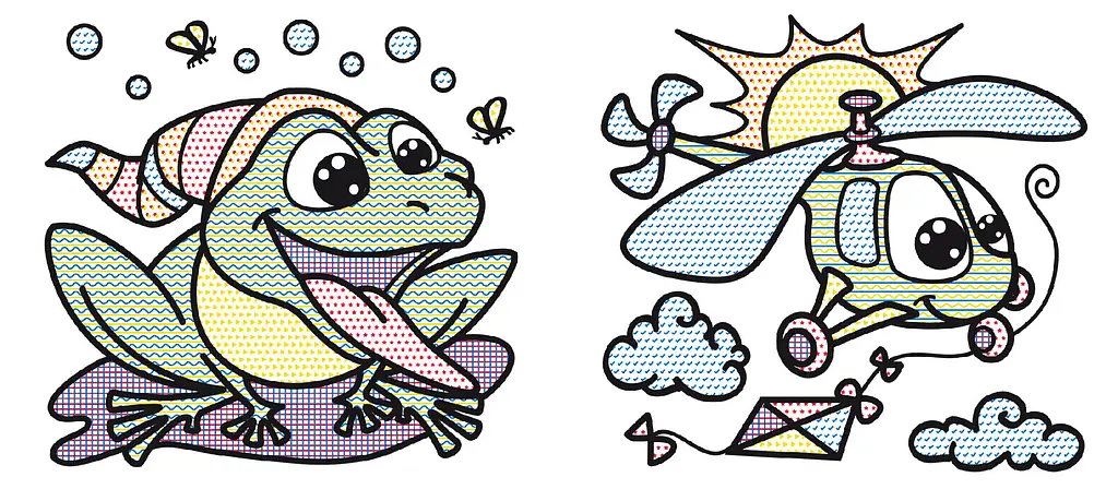 Водяна розмальовка Кристал Бук Ведмедик, 8 сторінок (F00013996) - фото 3