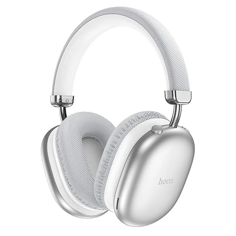 Накладні бездротові навушники W35 Max Joy Silver Hoco teh0030636