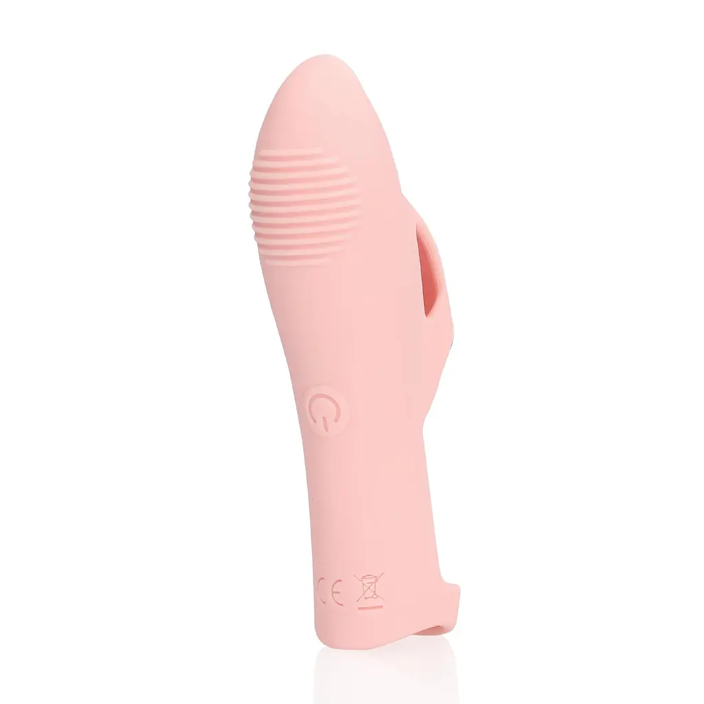 Вибратор на палец Loveline Silicone Finger, 11.2 см (розовый) - фото 3