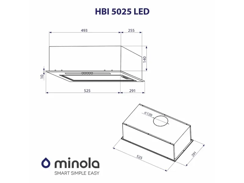 Витяжка Minola HBI 5025 I LED - фото 11