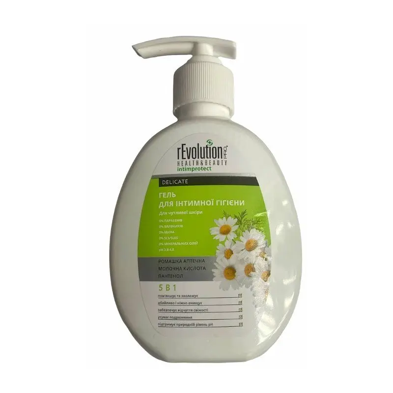 Гель для інтимної гігієни REvolution PRO Delicate 225 мл