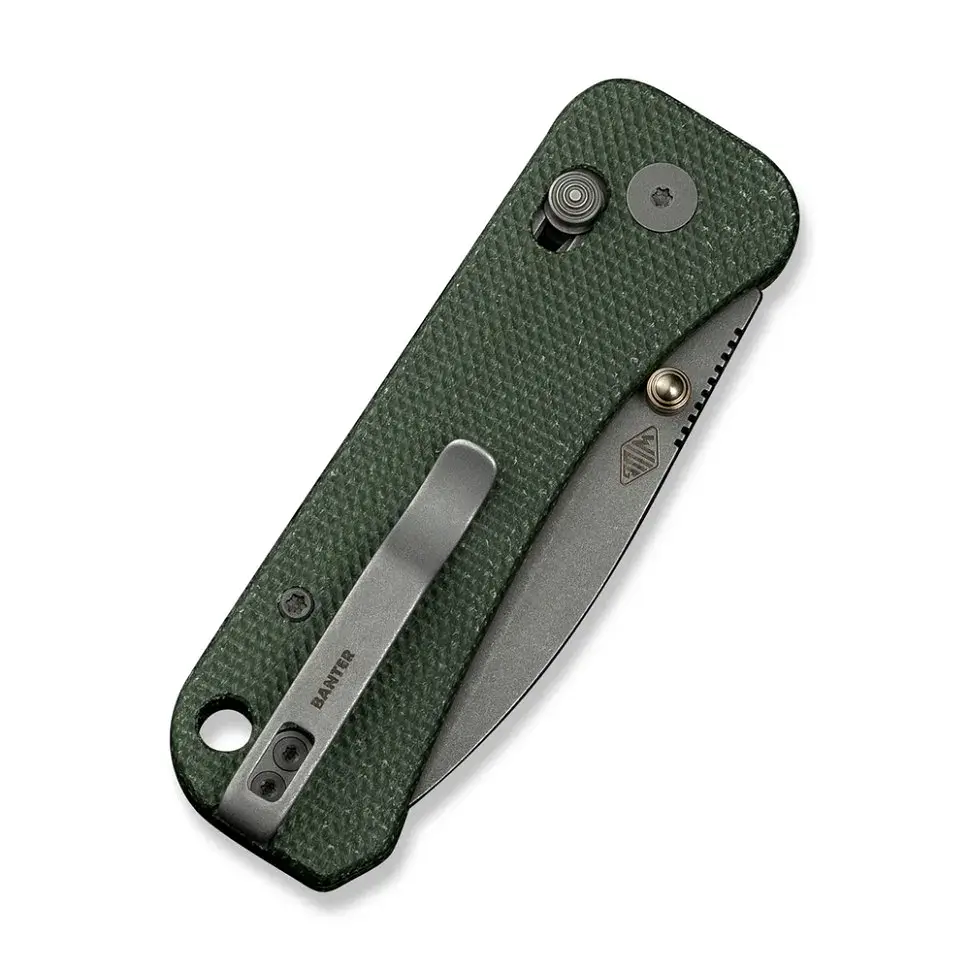 Ніж Weknife Banter 2, Green Mikarta, Stonewash (WE23075-3) - фото 5