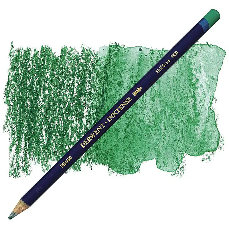 Олівець чорнильний Inktense (1330), Яскраво-зелений, Derwent