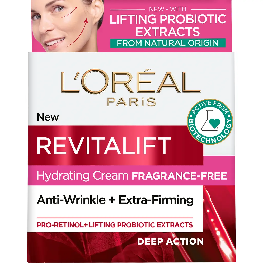 Дневной увлажняющий крем-уход L'Oreal Paris Revitalift для разглаживания кожи лица и против морщин, 50 мл (AA271500) - фото 10