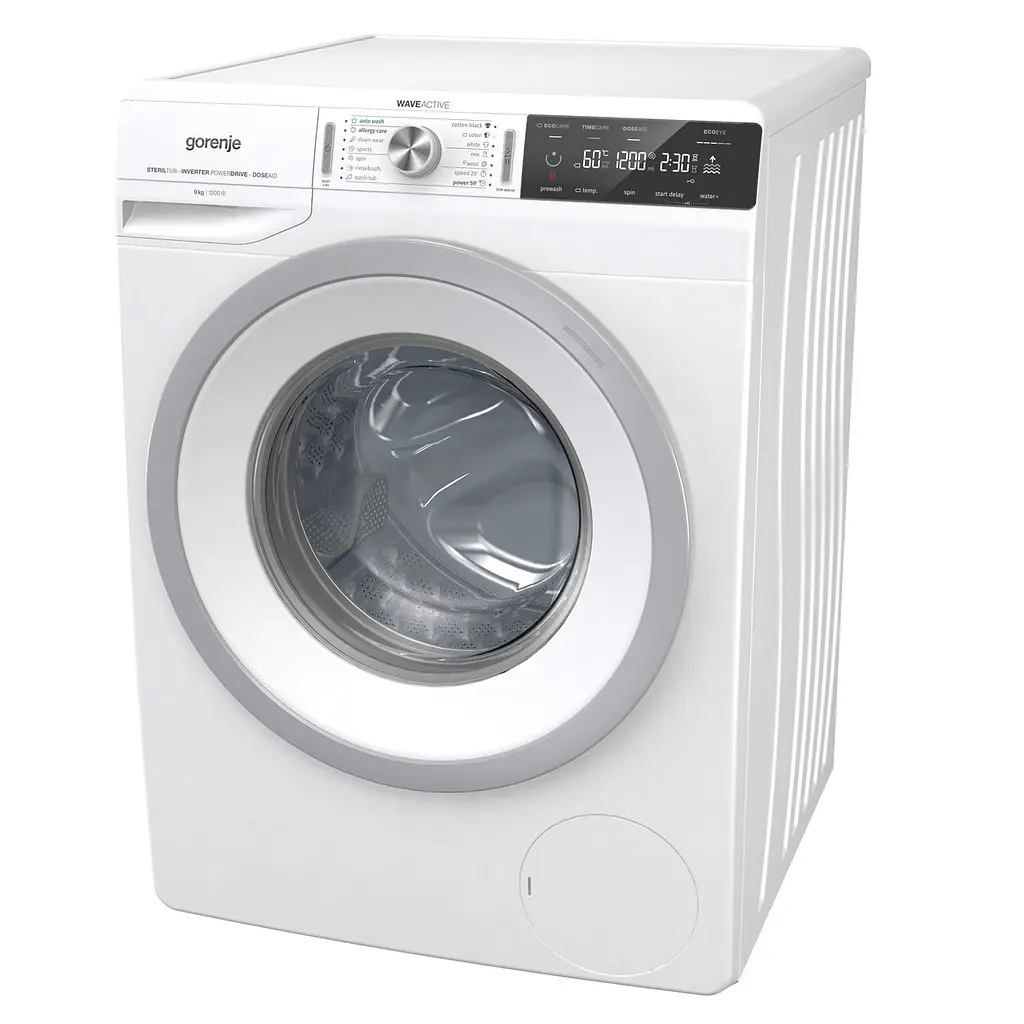 Стиральная машина Gorenje WA926/инверторная/9 кг/ 1200 об/A-50%/14 программ/60 см/ LED дисплей (WA926) - фото 2