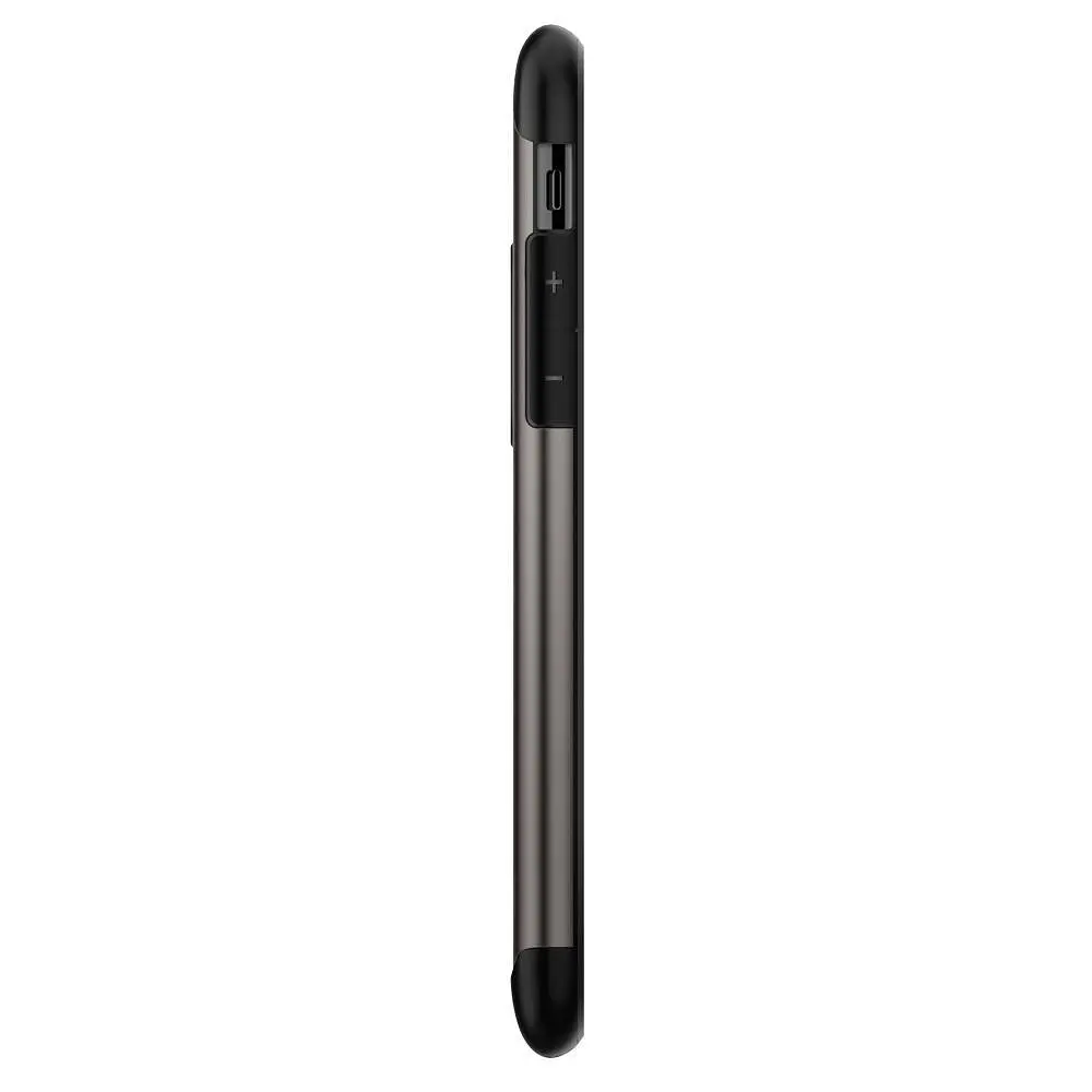 Чохол протиударний із підставкою Spigen Slim Armor 065CS24541 для iPhone XS Max (6.5") Gun Metal - фото 8
