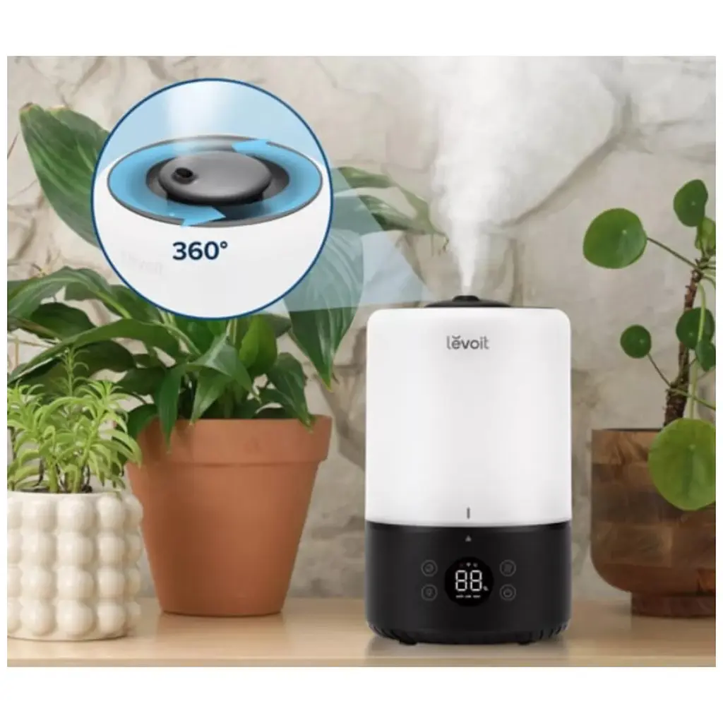 Зволожувач повітря Levoit Dual 200S Pro Smart Top-Fill LUH-D301S-KEUR чорно-білий (HEAPHULVSEU0079Y) - фото 7