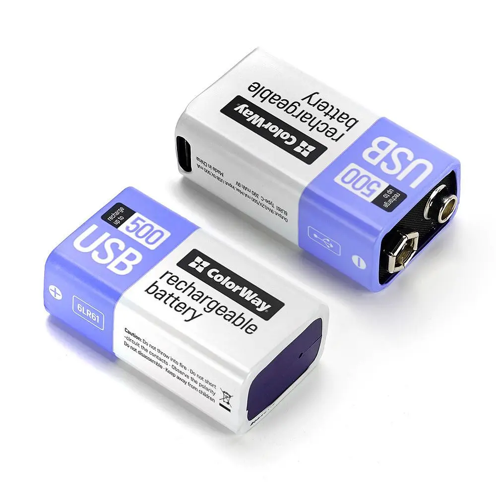 Акумулятор USB-C ColorWay Крона Li-Pol 390 mAh BL (CW-UB9V-06) - фото 8