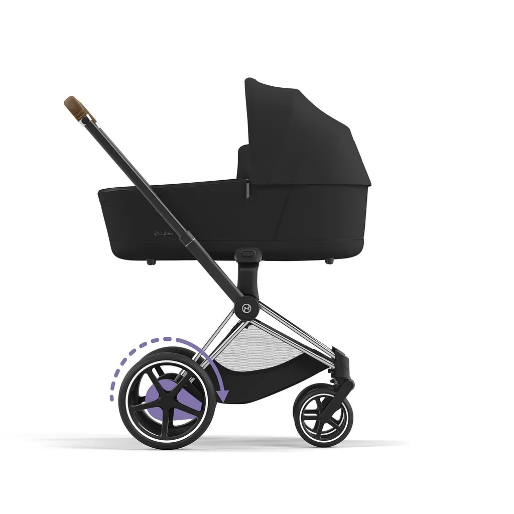 Шасі Cybex e-Priam 4.0 з основою для сидіння Chrome Brown (521002349) - фото 5