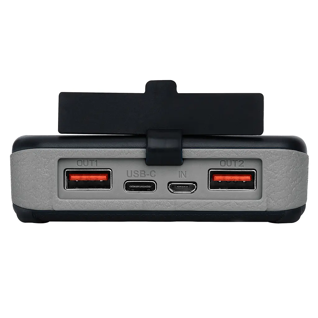 УМБ солнечная 6-Panel 7.5W Sandberg PD 20000 mAh, 2xUSB, Type-C OUT, фонарик - фото 3