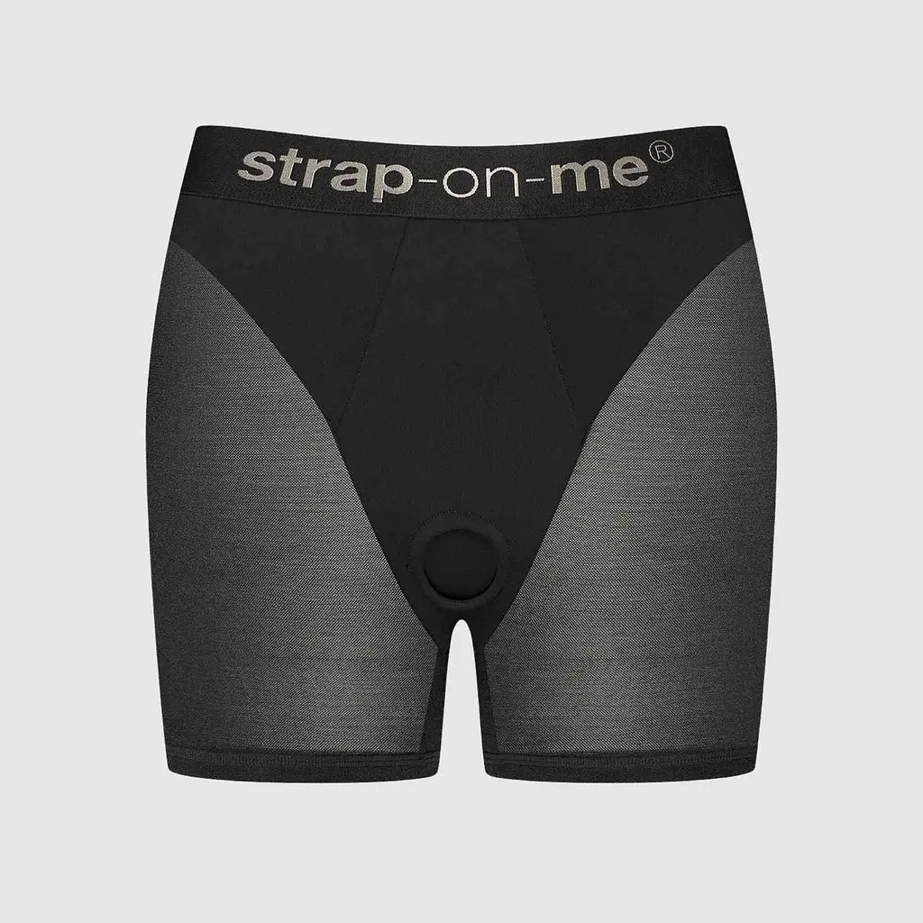 Шорти з фіксацією ділдо Strap-On-Me Harness Lingerie Halo, L - фото 2