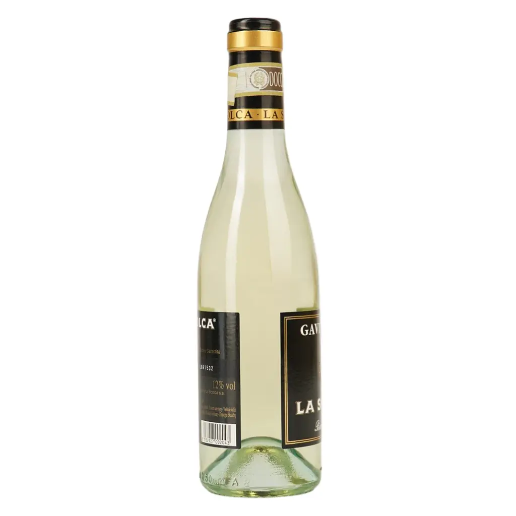 Вино La Scolca Gavi dei Gavi, біле, сухе, 12%, 0,375 л - фото 3