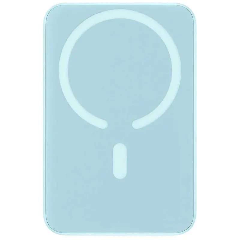 Портативний ЗП Power Bank Baseus Magnetic Mini OS 20W c БЗП 10000 mAh (PPCX110105) Blue - фото 3