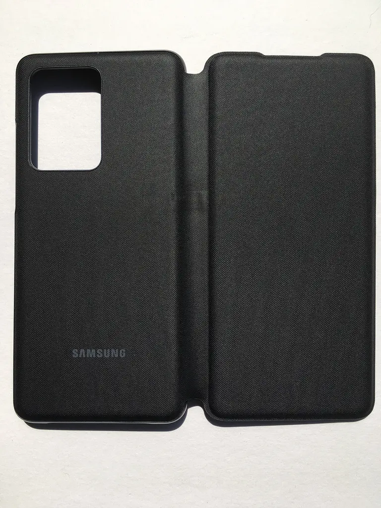 Чохол-книжка Smart LED Wallet View Cover EF-NG988PBEGRU для Samsung Galaxy S20 Ultra (6.9") Чорний - фото 7